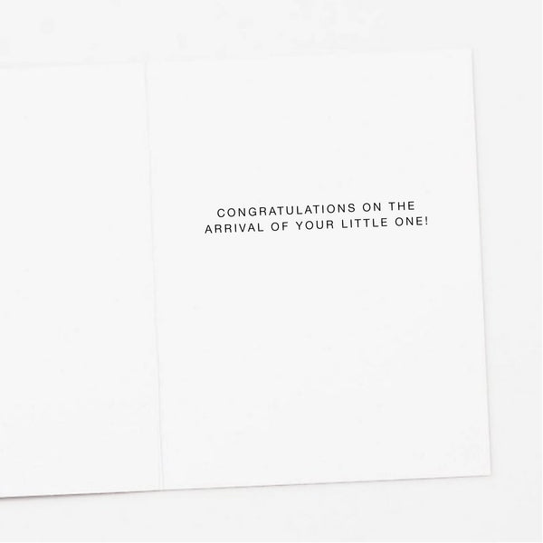 Stuffed Animals, New Baby Card