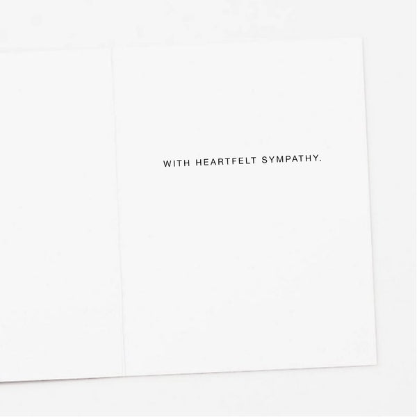 A Great Soul Quote, Sympathy Card