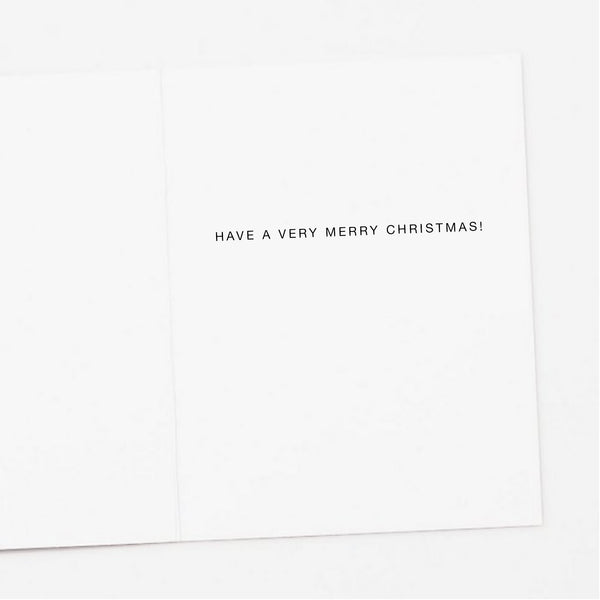 Holiday Pets in Window Christmas Card