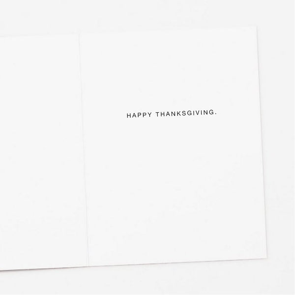 Turkey Strike Vegan Thanksgiving Card