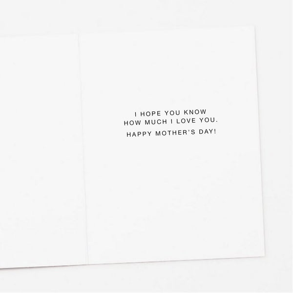 Floral Buckets Mother's Day Card