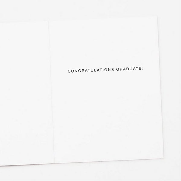 Emerson Do Not Follow Quote Graduation Card