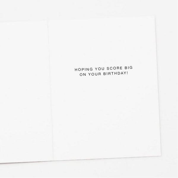 Soccer Birthday Card