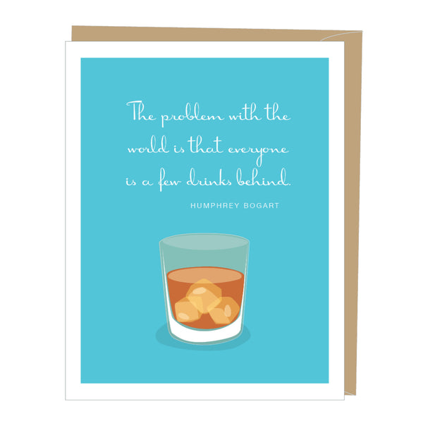 Bogart Quote Birthday Card