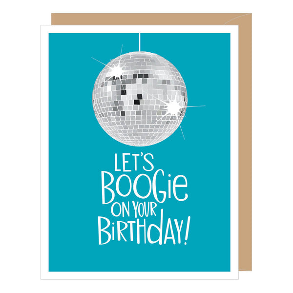 Disco Ball Birthday Card