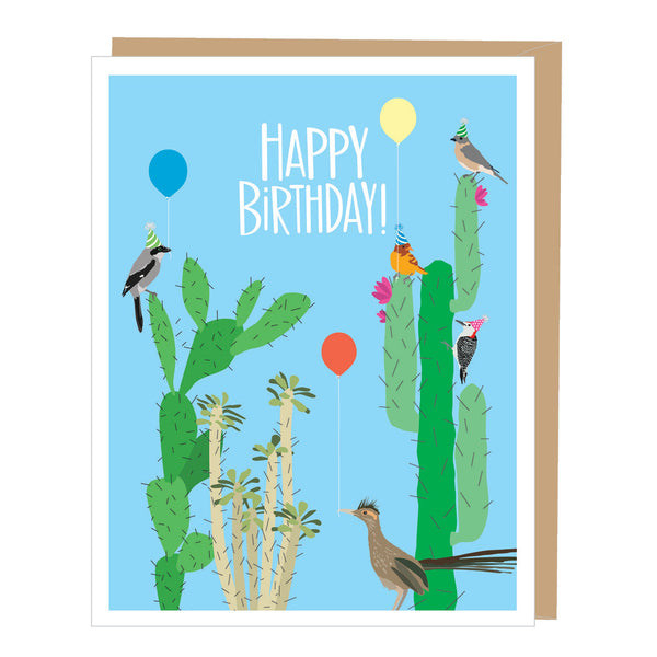 Fancactus Birthday Card