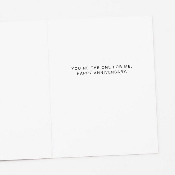 Flamingo Couple Anniversary Card