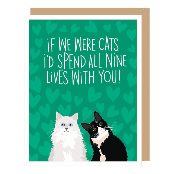 Nine Lives Anniversary Card