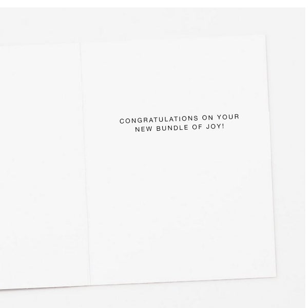 Welcome Baby Rabbit, New Baby Card