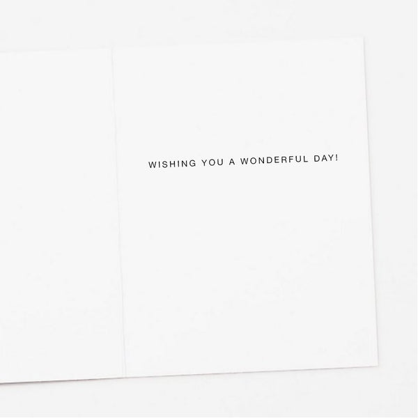 Hooray Three Cakes, Birthday Card