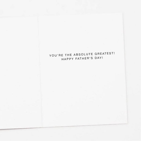 Greatest Dad Stars Father's Day Card