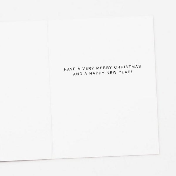 Labrador with Antlers Holiday Card