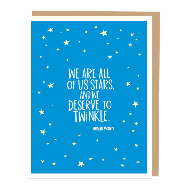 Marilyn Monroe Quote Graduation Card