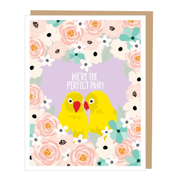 Love Birds Valentine Card