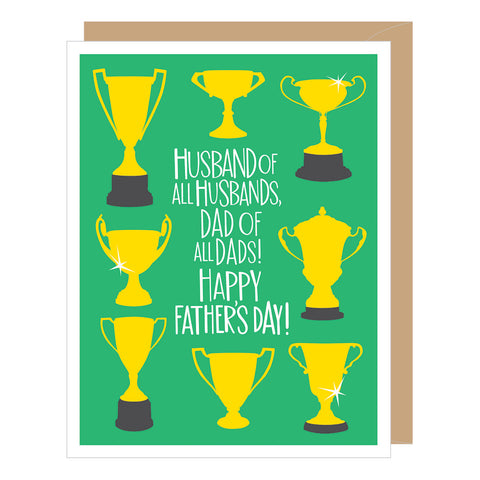 Trophy Dad Father's Day Card