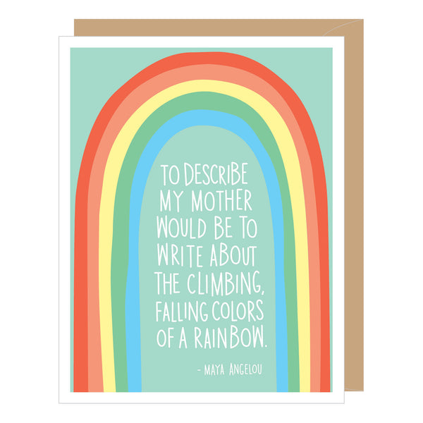 Rainbow Mother's Day Card