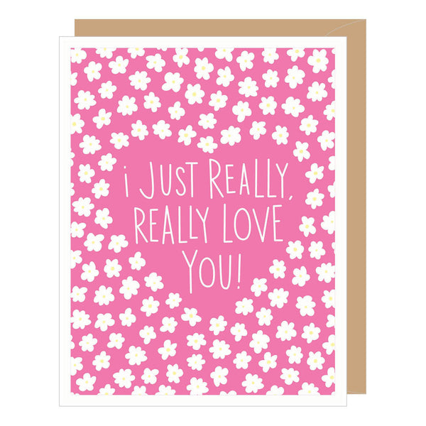 Really Really Love You Valentine Card