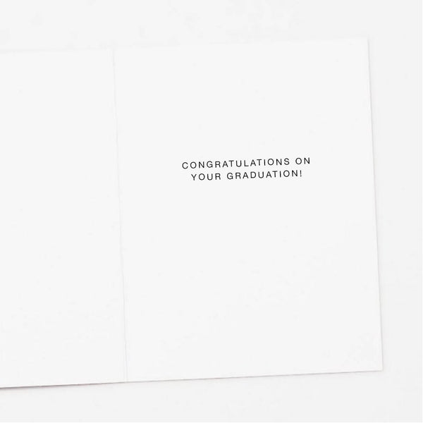 Light that Shines from Within Quote Graduation Card