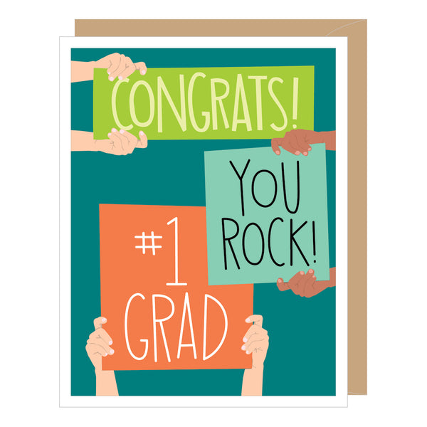 Three Signs, Graduation Card