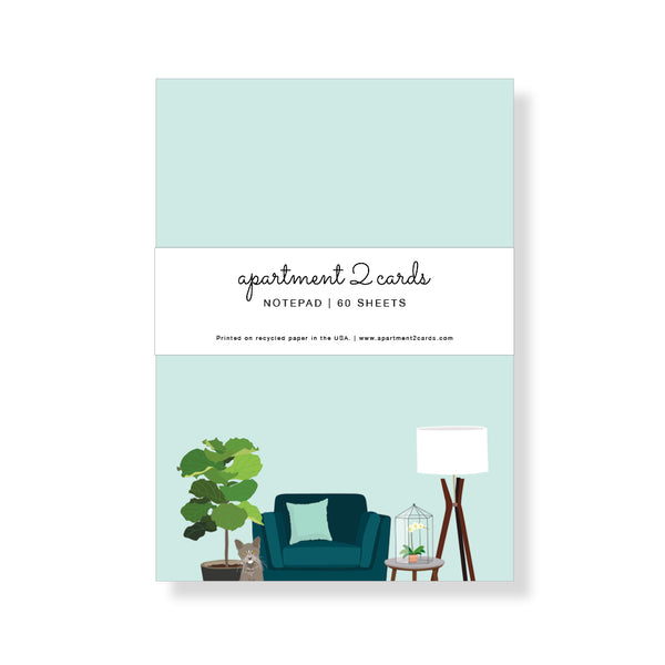 Mid Century Modern Notepad