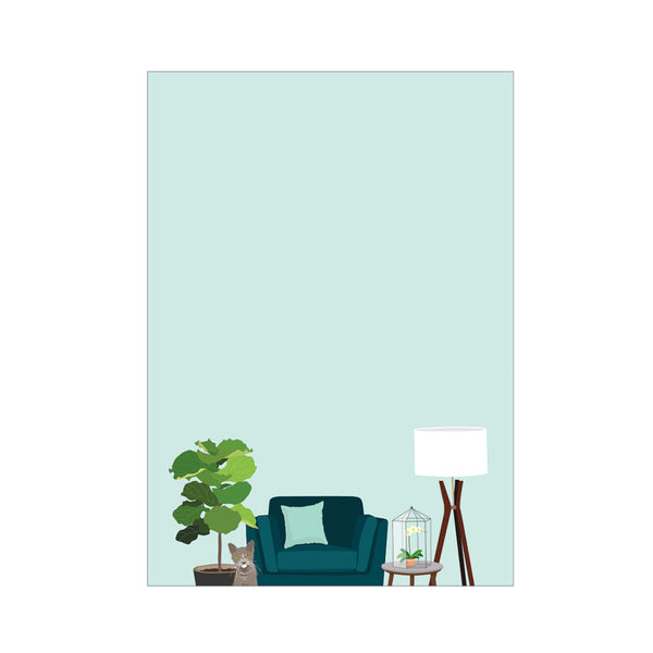 Mid Century Modern Notepad