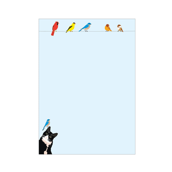 Birds on a Wire Notepad