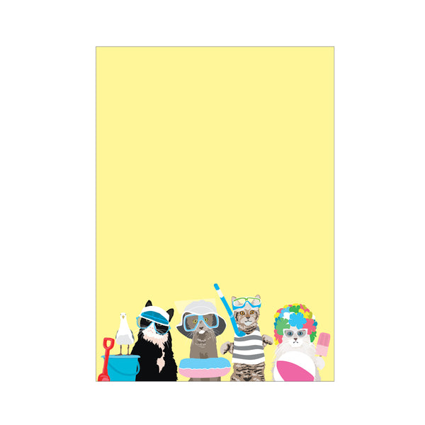 Summer Cats Notepad