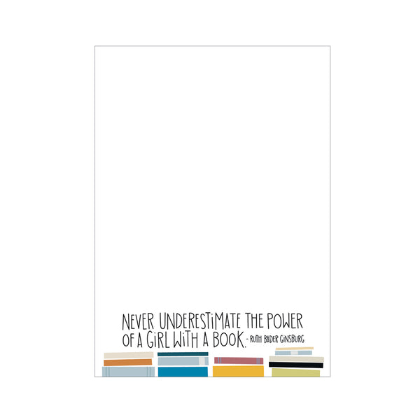 Ruth Bader Ginsburg Quote Notepad