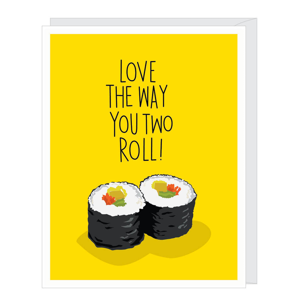 Sushi Anniversary Card