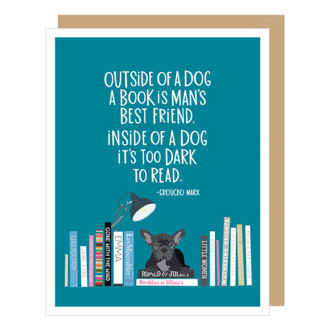 Groucho Marx Quote Friendship Card