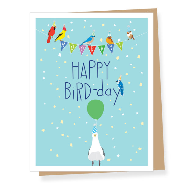 Happy BIRD-day Birthday Card