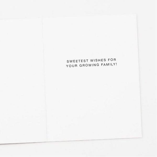 Happy Hearts New Baby Card