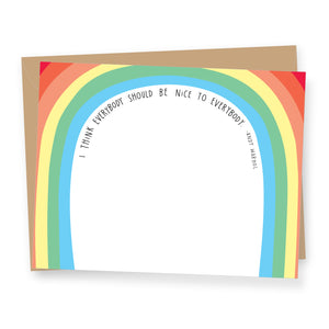 Andy Warhol Quote - Boxed Flat Correspondence Cards