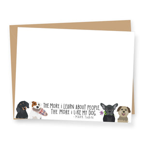 Mark Twain Quote - Boxed Flat Correspondence Cards