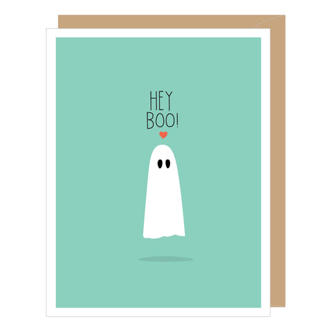 Hey Boo Halloween Card