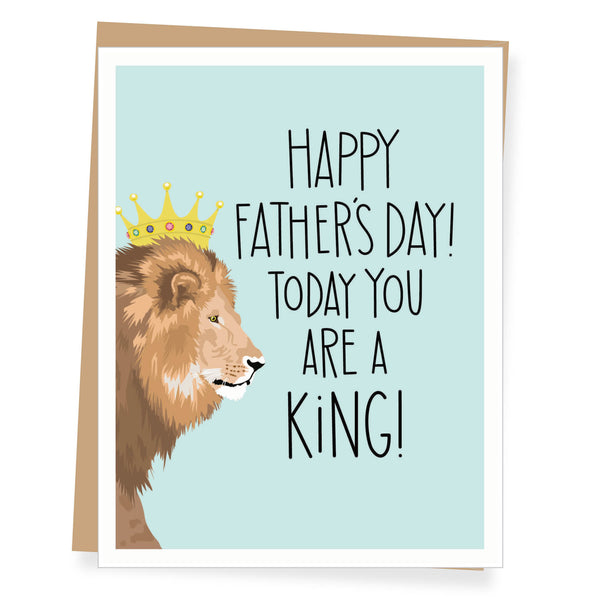 Lion King Father's Day Card