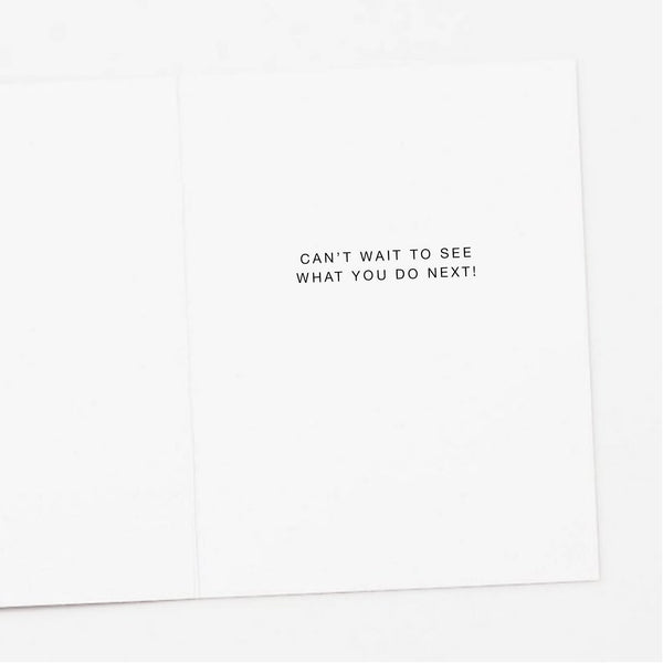 Con-CAT-ulations Graduation Card
