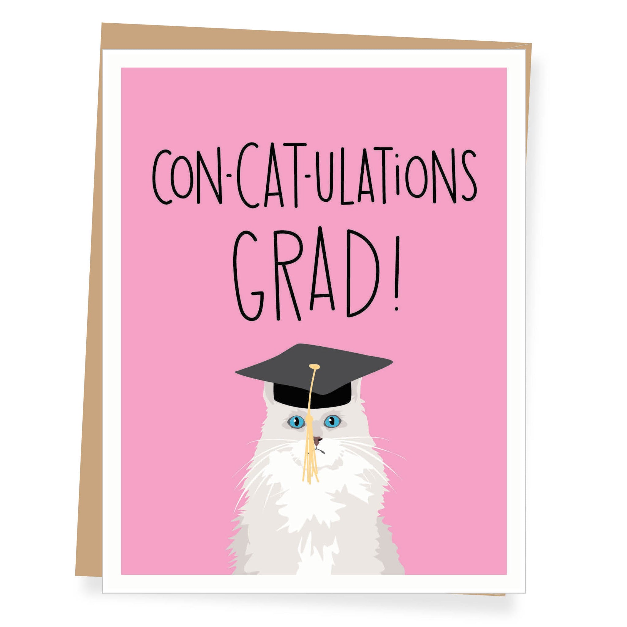 Con-CAT-ulations Graduation Card