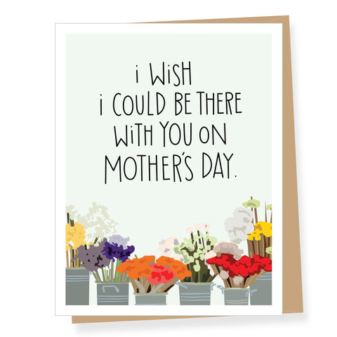 Floral Buckets Mother's Day Card