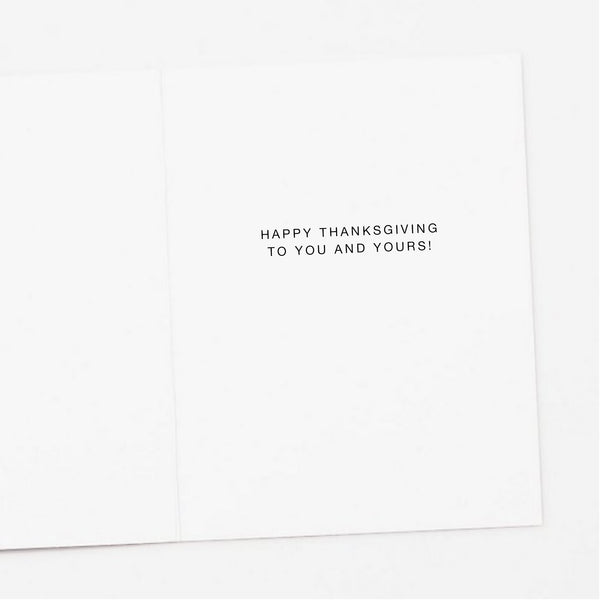 Season of Thanks, Thanksgiving Card