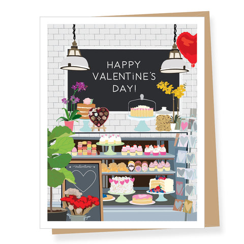 Bakery Sweets Valentine Card