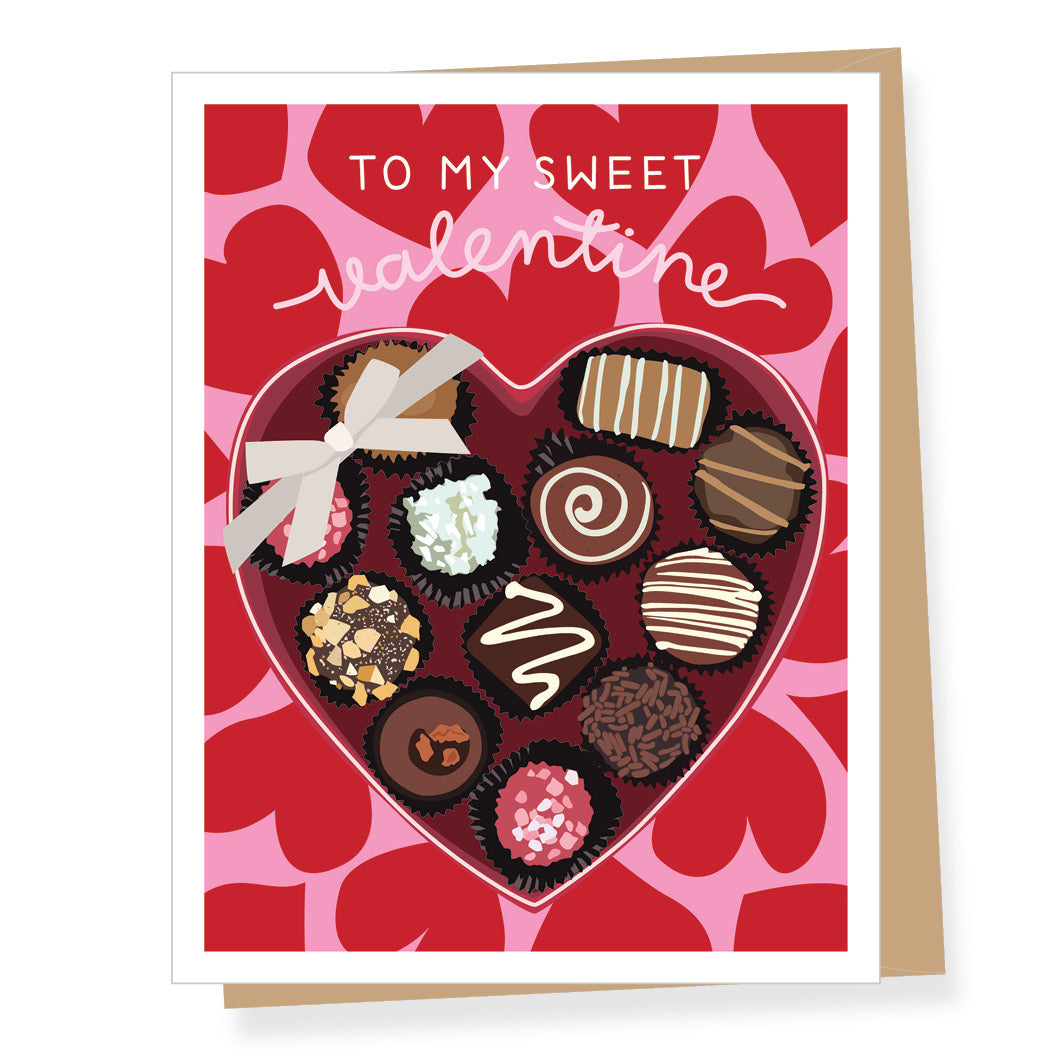 Box of Chocolates, Valentine Card