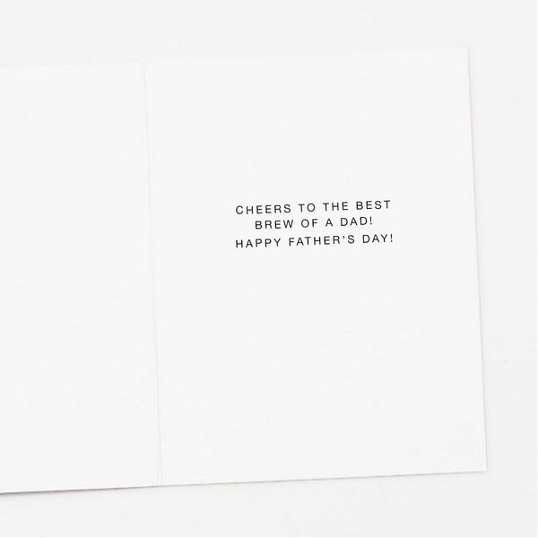 Best Dad on Tap Father's Day Card