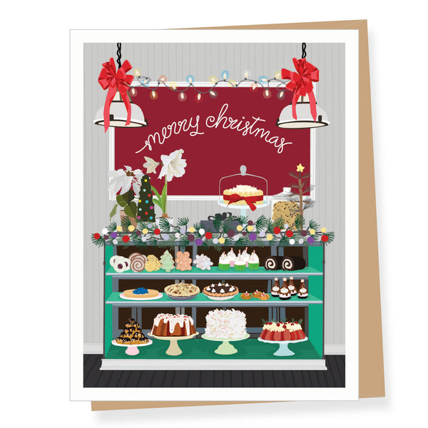 Holiday Sweet Shop, Christmas Card