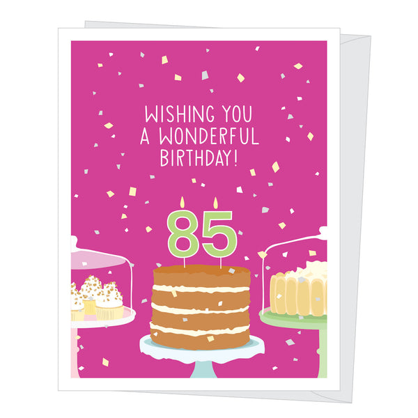 85th Birthday Card