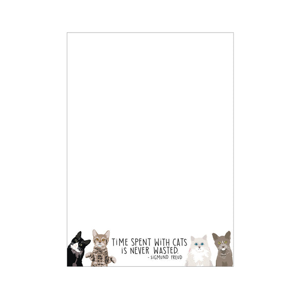 Freud Time Spent with Cats Quote