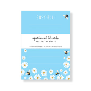 Busy Bee List Pad, Notepad