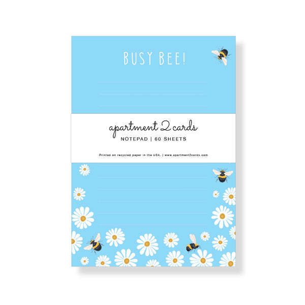 Busy Bee List Pad, Notepad