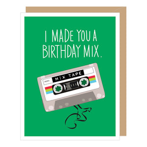 Birthday Mix Birthday Card