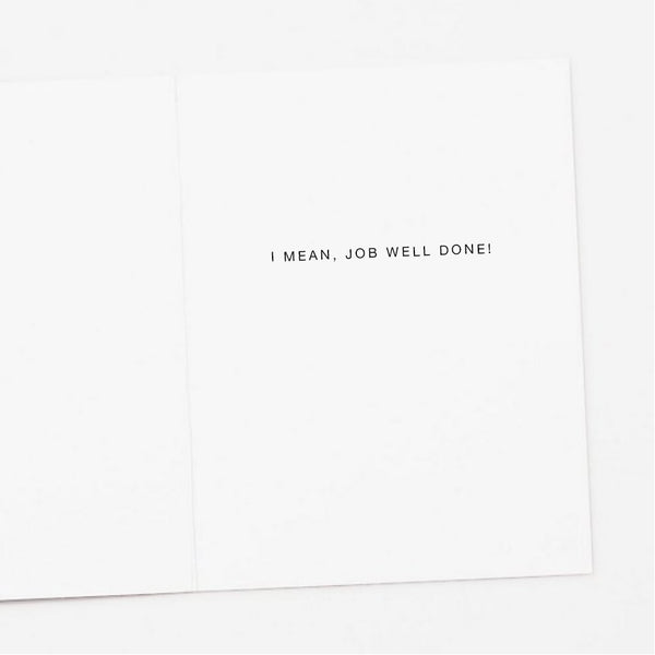 Nerd Alert Congratulations Card